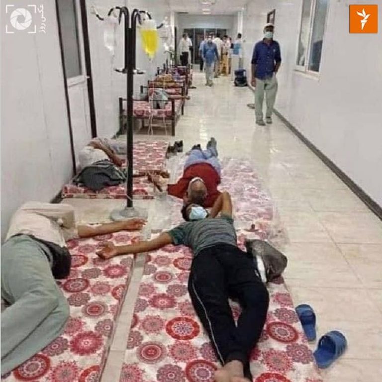 إيران تعج بمصابي كورونا