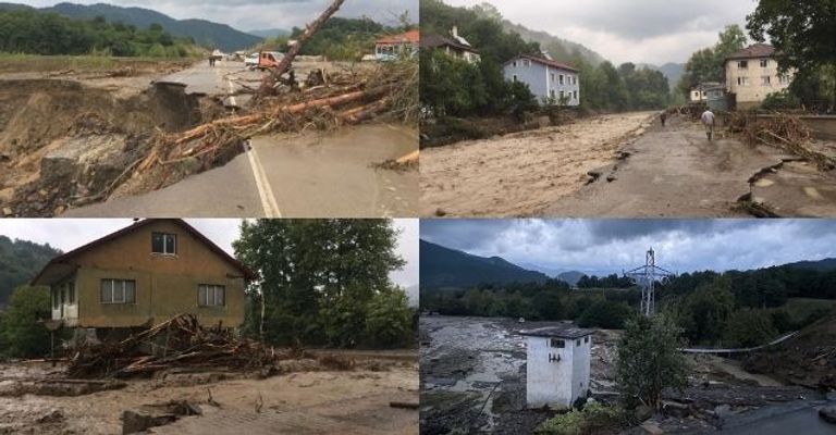 صورة من الفيضانات