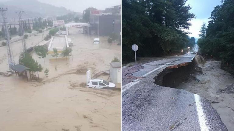 صورة من الفيضانات