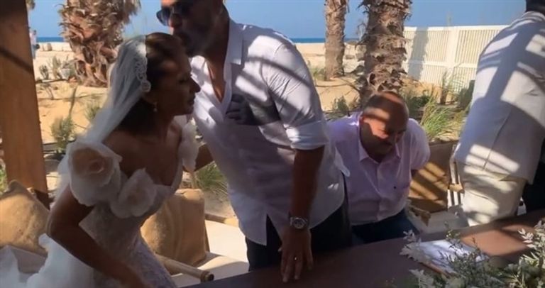 حفل عقد قران نيللي كريم 