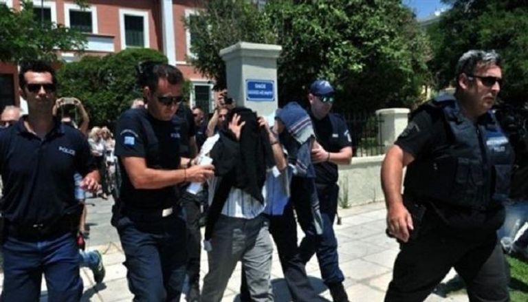 الشرطة التركية خلال عمليات اعتقال سابقة 