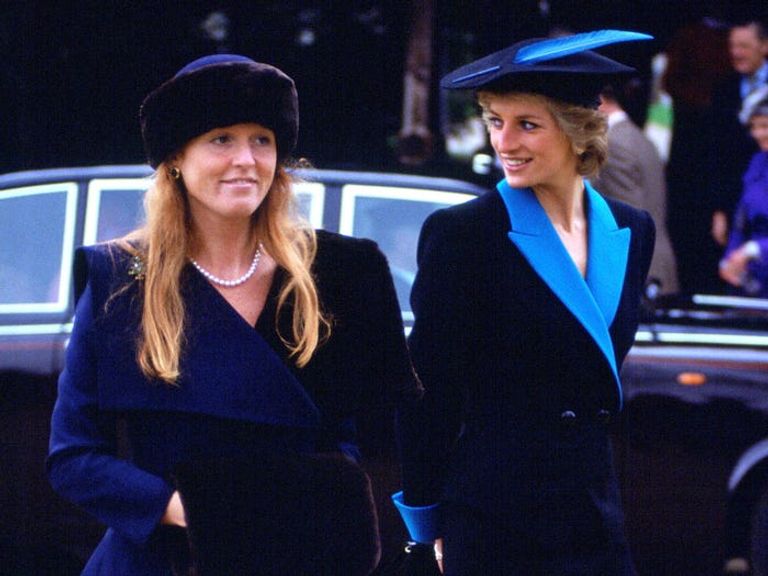 الراحلة الأميرة ديانا وسارة فيرجسون- أرشيفية