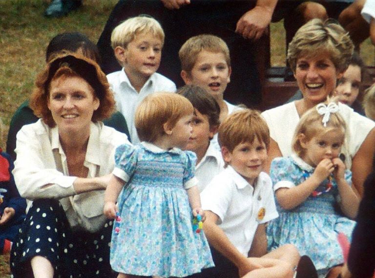 الراحلة الأميرة ديانا وسارة فيرجسون- أرشيفية