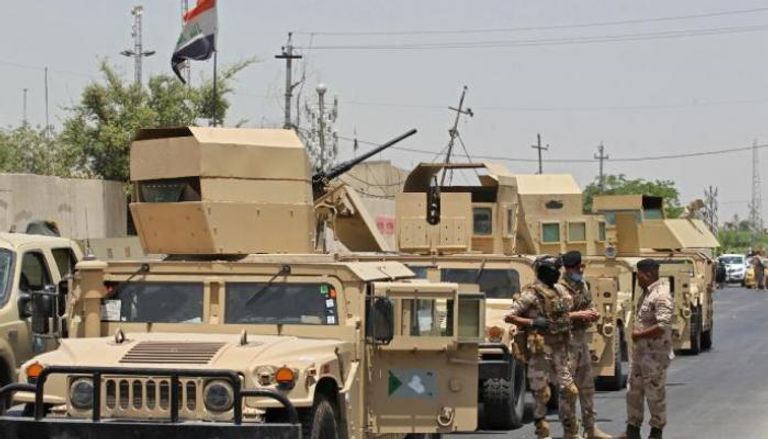 آليات للجيش العراقي