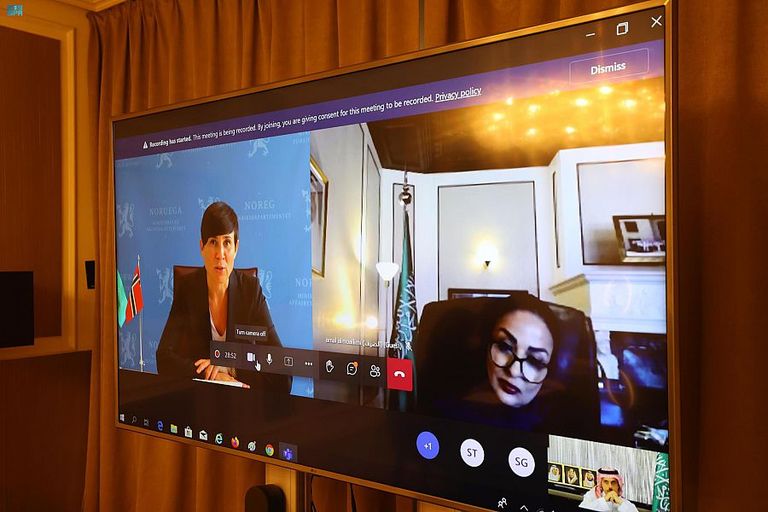 الأمير فيصل بن فرحان بن عبدالله وزير الخارجية السعودي