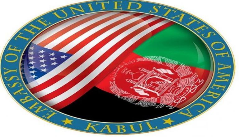 شعار السفارة الأمريكية في كابول