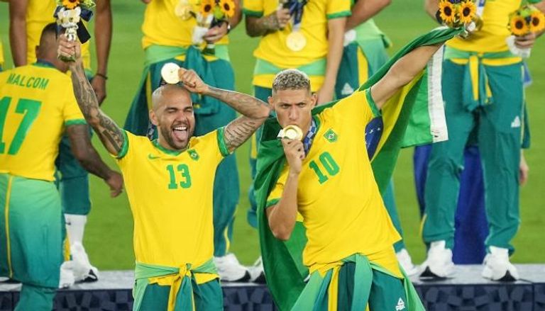 منتخب البرازيل بطل أولمبياد طوكيو 2021