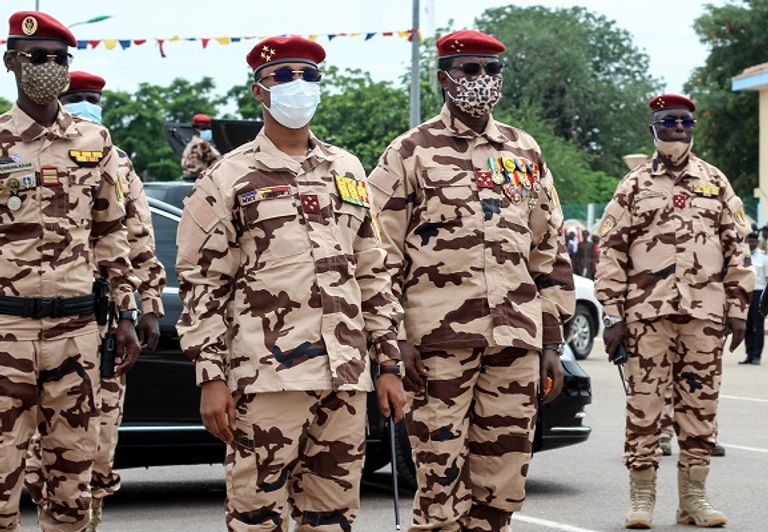 رئيس المجلس العسكري الانتقالي الحاكم في تشاد