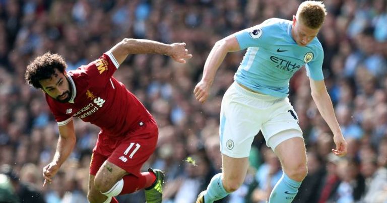 محمد صلاح وكيفن دي بروين محمد صلاح وكيفن دي بروين وروميلو لوكاكو