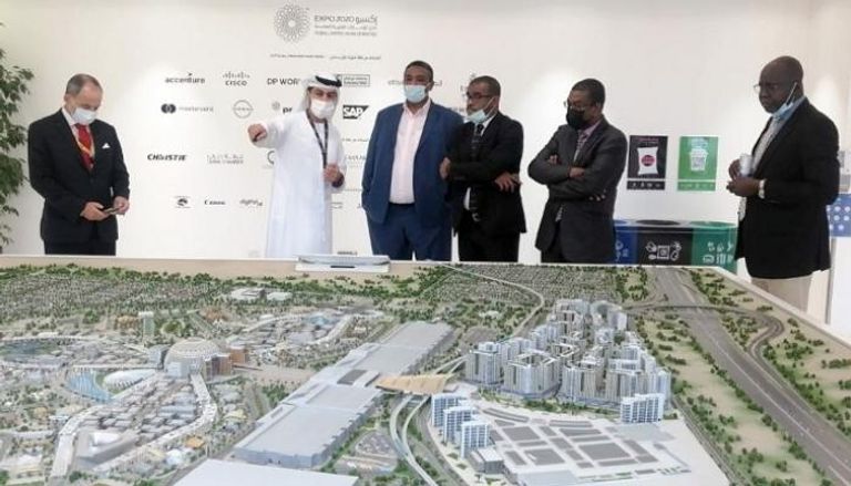 وفد سوداني يطلع على سير الأعمال بجناح بلاده بإكسبو 2020 دبي