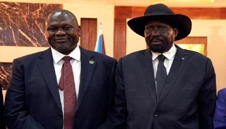 رئيس جنوب السودان سلفا كير والنائب رياك مشار- أرشيفية