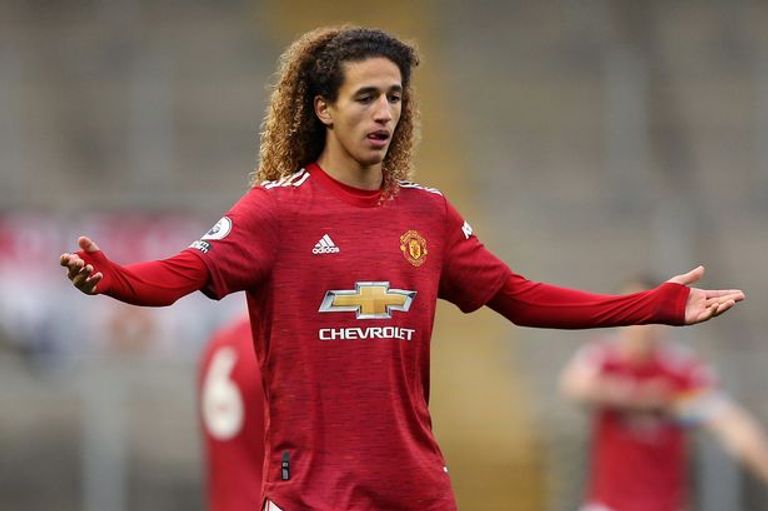 التونسي حنبعل المجبري لاعب مانشستر يونايتد محمد صلاح ورياض محرز وحكيم زياش