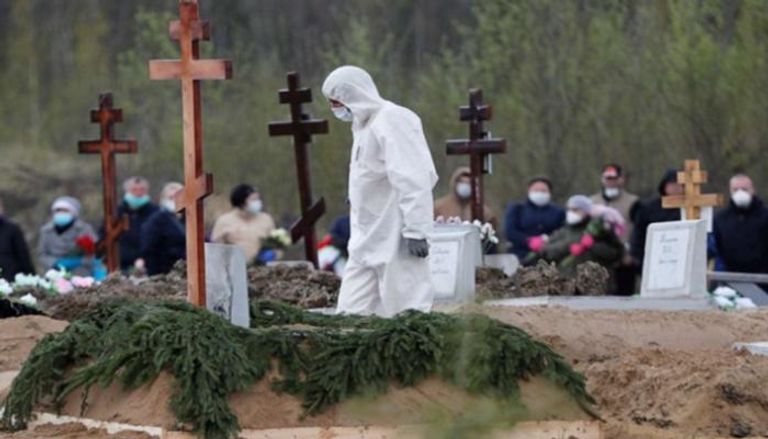 تواصل ارتفاع وفيات كورونا في روسيا