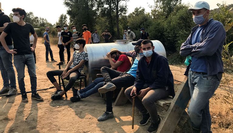 حرائق الجزائر- أرشيفية