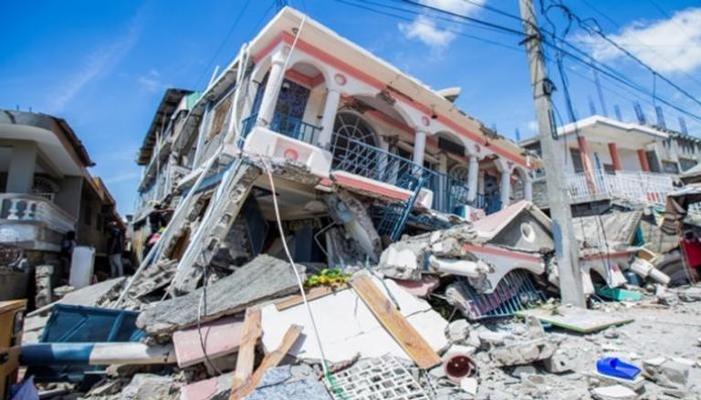 زلزال قوي يضرب هايتي