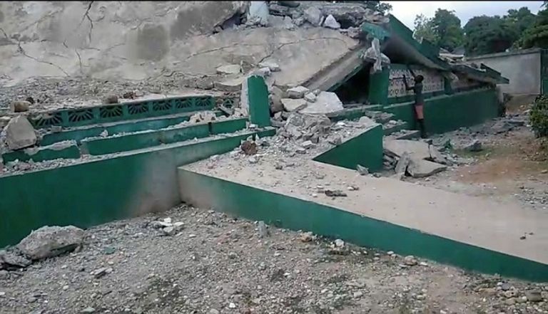 زلزال قوي يضرب هايتي