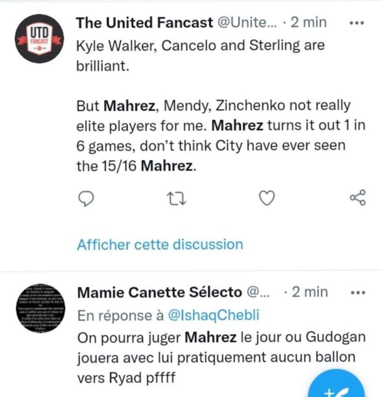 رياض محرز نجم مانشستر سيتي