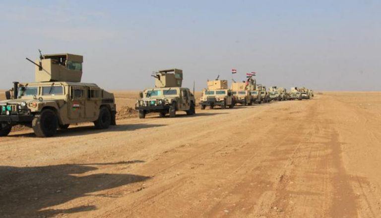 قوات عراقية خلال عمليات مطادرة لتنظيم داعش