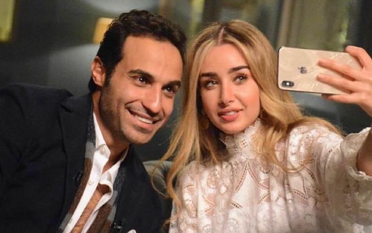 هنا الزاهد وزوجها أحمد فهمي - أرشيفية