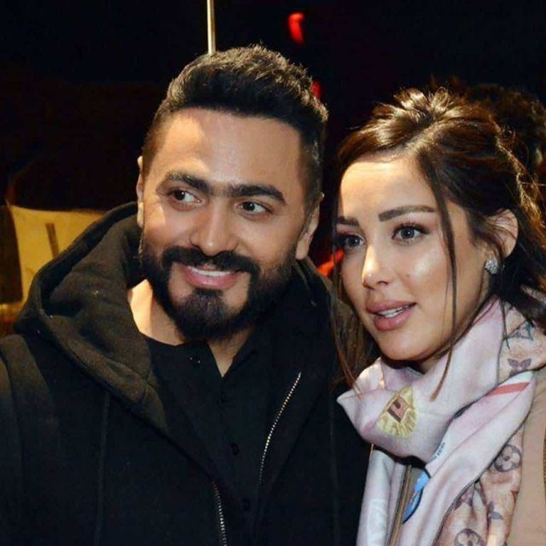 النجم تامر حسني - أرشيفية