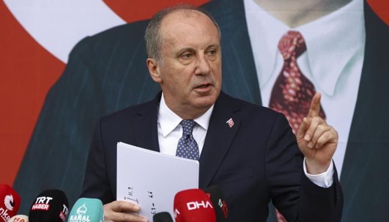 المرشح الرئاسي التركي السابق محرم إنجه