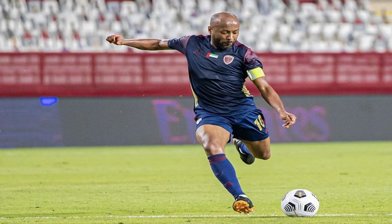 إسماعيل مطر لاعب الوحدة الإماراتي