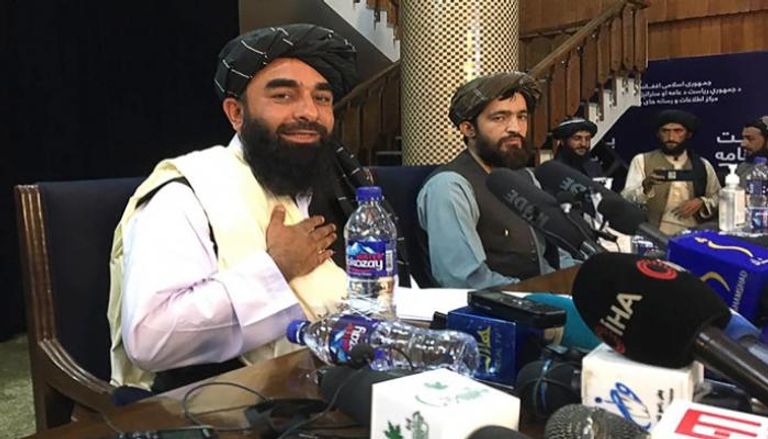  المتحدث الرسمي باسم حركة طالبان  ذبيح الله مجاهد - أ.ف.ب