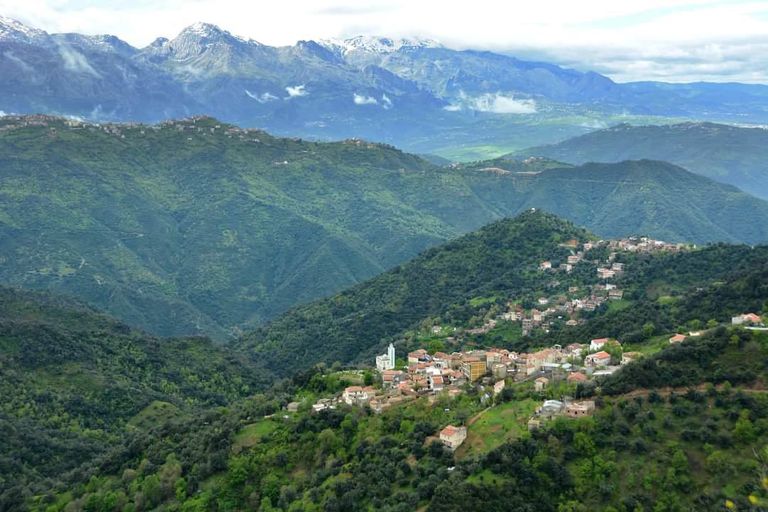 مدينة تيزي وزو الجزائرية قبل  الحرائق