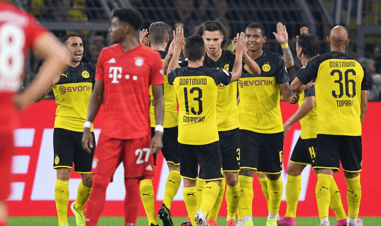 دورتموند وبايرن في سوبر 2019 بروسيا دورتموند ضد بايرن ميونخ