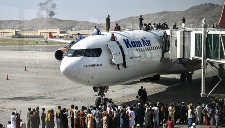 حالة من الفوضى سيطرت على مطار كابول- أرشيفية