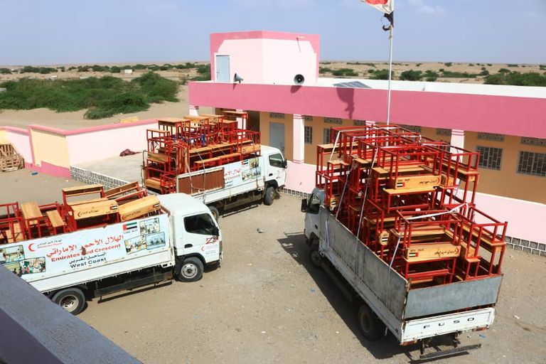 الإمارات تعيد آلاف التلاميذ إلى فصولهم في اليمن