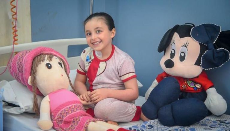 الطفلة "بيان" التي وجه الرئيس السيسي بعلاجها