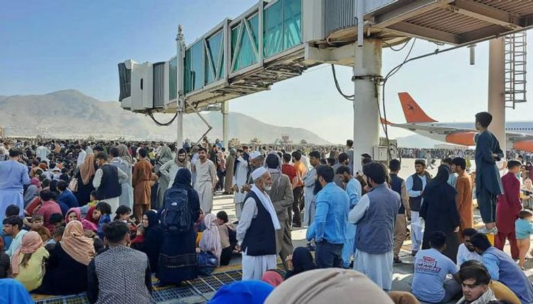 فوضى في مطار كابول