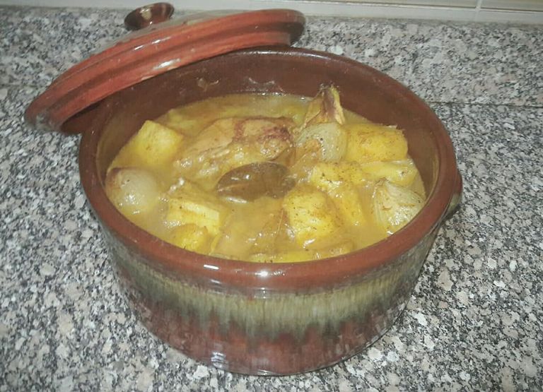 طريقة عمل يخني الدجاج  اليخني المصري- تعبيرية