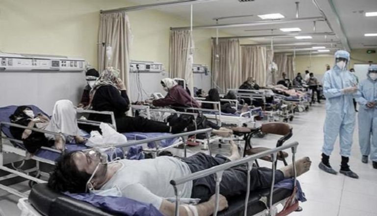 مستشفيات إيران مكدسة بمصابي فيروس كورونا