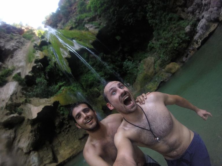 شلالات أقشور - صورة أرشيفية