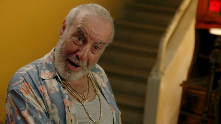 نادين نجيم ومعتصم النهار في مشهد من مسلسل