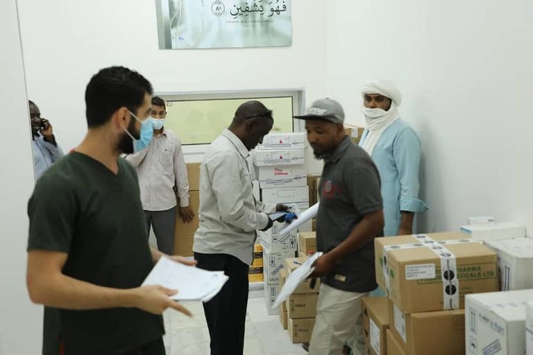 إمدادات طبية لمستشفيات جنوب ليبيا
