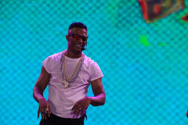 محمد رمضان في حفل الساحل الشمالي