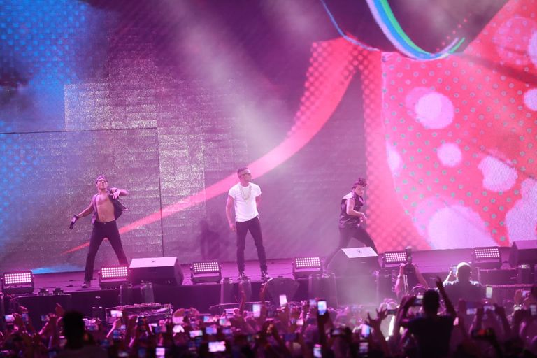 محمد رمضان في حفل الساحل الشمالي