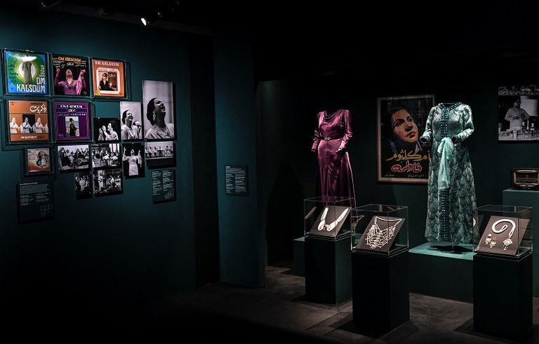 ركن أم كلثوم في المعرض
