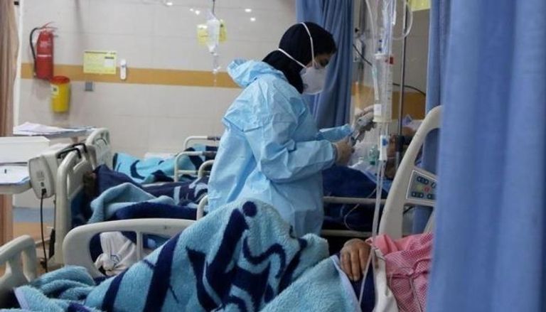 مرضى كورونا في إحدى المستشفيات العراقية