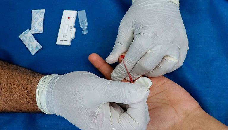 حملة اختبار الأجسام المضادة لكورونا لدى الأطفال