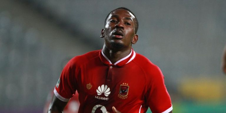 جونيور أجايي لاعب الأهلي المصري