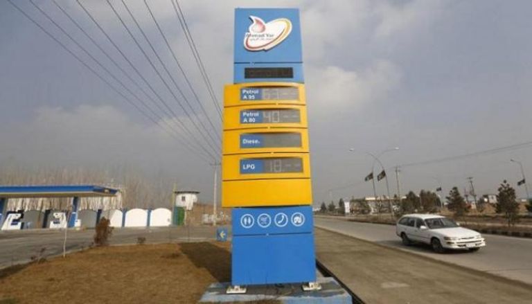 محطة وقود في كابول