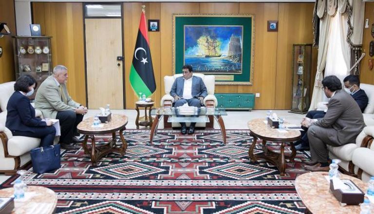 رئيس المجلس الرئاسي والمبعوث الأممي إلى ليبيا 