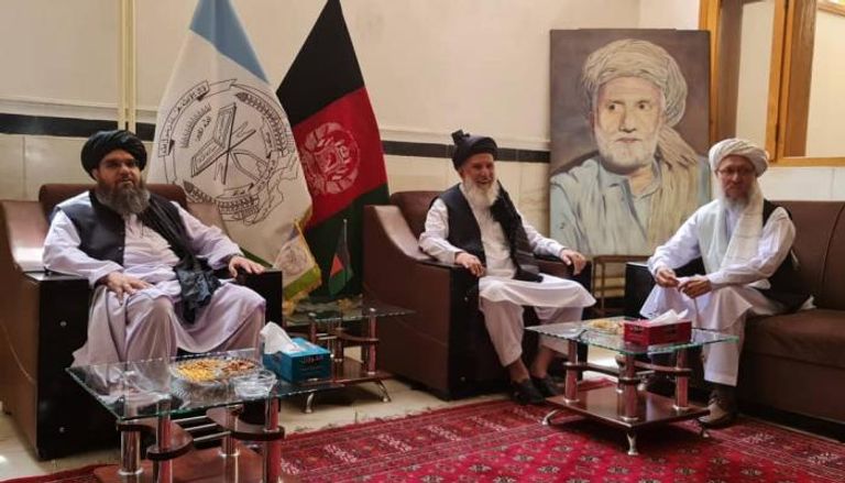 بعض أعضاء المكتب السياسي لحركة طالبان