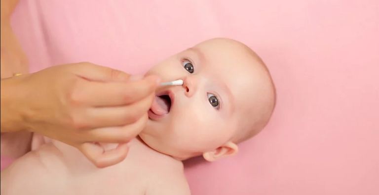 أعراض انسداد الأنف عند الرضع