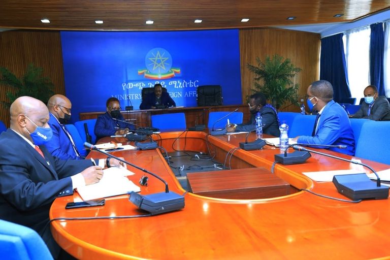 رضوان حسين وزير الدولة بوزارة الخارجية الإثيوبية