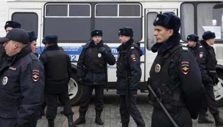 عناصر من الشرطة الروسية- أرشيفية